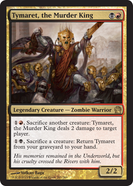 Tymaret, the Murder King - Theros Spoiler