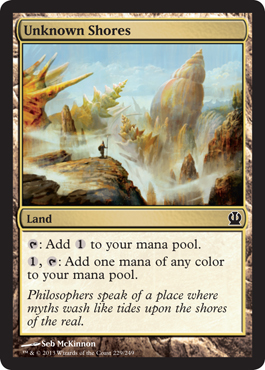 Unknown Shores - Theros Spoiler