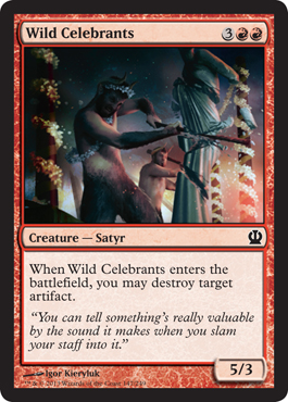 Wild Celebrants - Theros Spoiler