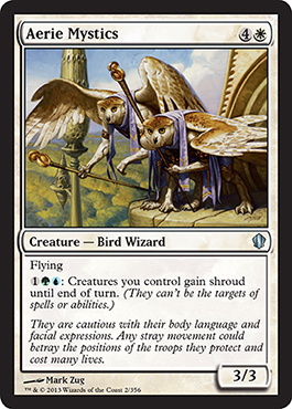 Aerie Mystics - Commander 2013 Spoiler