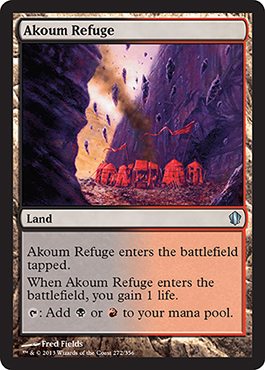 Akoum Refuge - Commander 2013 Spoiler