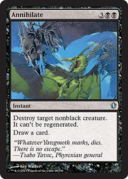 Annihilate from Commander 2013 Spoiler