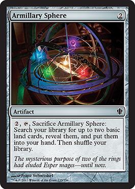 Armillary Sphere - Commander 2013 Spoiler