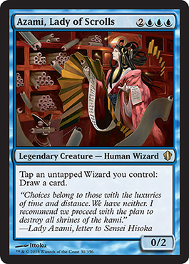 Azami, Lady of Scrolls - Commander 2013 Spoilers