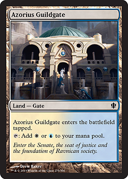 Azorius Guildgate - Commander 2013 Spoiler