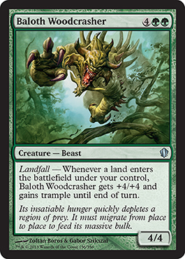 Baloth Woodcrasher - Commander 2013 Spoiler