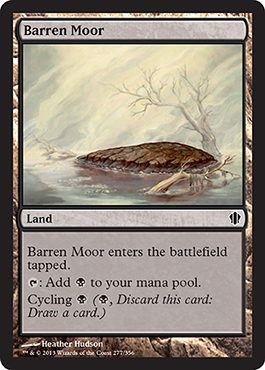 Barren Moor - Commander 2013 Spoiler