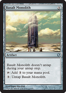 Basalt Monolith - Commander 2013 Spoiler