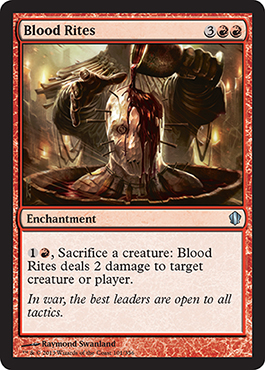 Blood Rites - Commander 2013 Spoiler