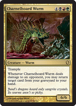 Charnelhoard Wurm - Commander 2013 Spoiler