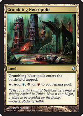 Crumbling Necropolis - Commander 2013 Spoiler