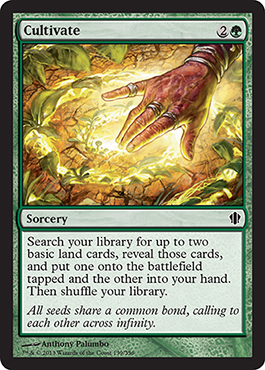 Cultivate - Commander 2013 Spoiler