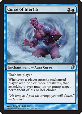 Curse of Inertia - Commander 2013 Spoiler