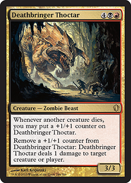 Deathbringer Thoctar - Commander 2013 Spoiler