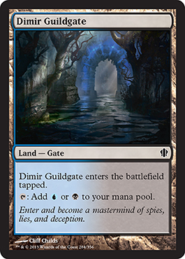 Dimir Guildgate - Commander 2013 Spoiler