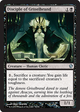 Disciple of Griselbrand - Commander 2013 Spoiler