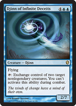 Djinn of Infinite Deceits - Commander 2013 Spoilers