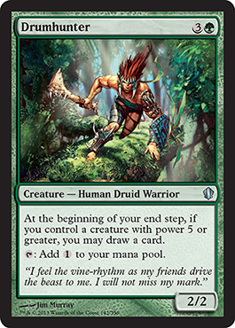 Drumhunter - Commander 2013 Spoiler