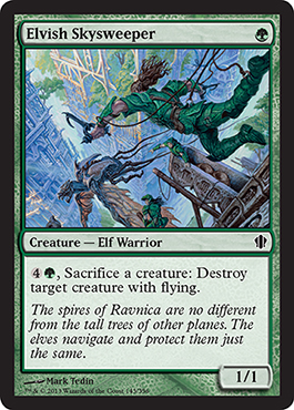 Elvish Skysweeper - Commander 2013 Spoiler