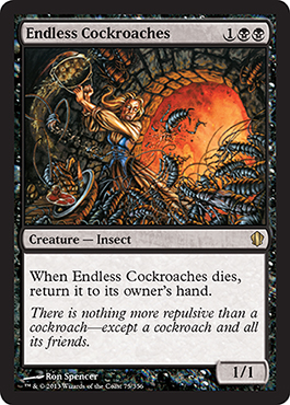 Endless Cockroaches - Commander 2013 Spoiler