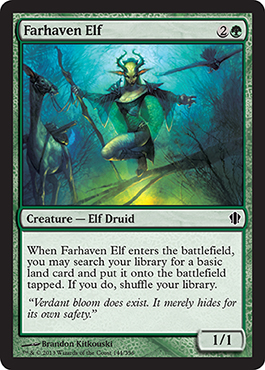 Farhaven Elf - Commander 2013 Spoiler