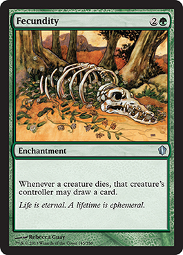 Fecundity - Commander 2013 Spoiler