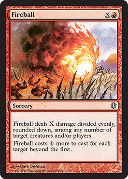 Fireball - Commander 2013 Spoiler