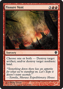 Fissure Vent - Commander 2013 Spoiler