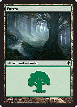 Forest 3 - Commander 2013 Spoiler