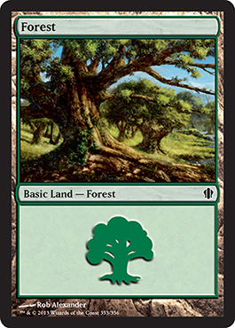 Forest 4 - Commander 2013 Spoiler