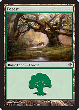 Forest - Commander 2013 Spoiler