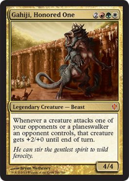 Gahiji, Honored One - Commander 2013 Spoiler