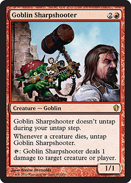 Goblin Sharpshooter - Commander 2013 Spoiler