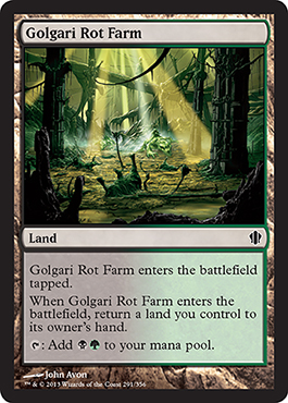 Golgari Rot Farm - Commander 2013 Spoiler