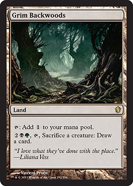 Grim Backwoods - Commander 2013 Spoiler