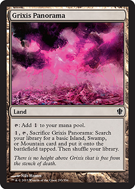 Grixis Panorama - Commander 2013 Spoiler