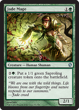 Jade Mage - Commander 2013 Spoiler