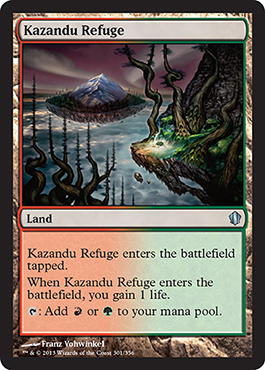 Kazandu Refuge - Commander 2013 Spoiler