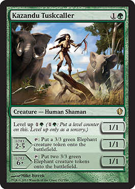 Kazandu Tuskcaller - Commander 2013 Spoiler