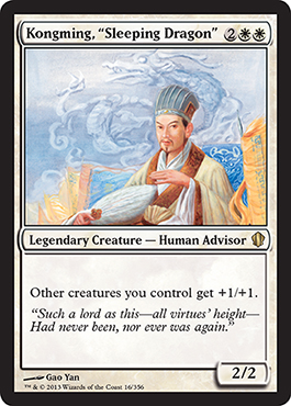 Kongming, Sleeping Dragon - Commander 2013 Spoiler