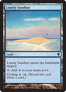 Lonely Sandbar - Commander 2013 Spoiler