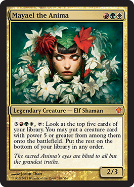 Mayael the Anima - Commander 2013 Spoiler