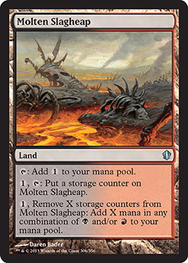 Molten Slagheap - Commander 2013 Spoiler