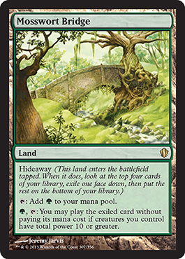 Mosswort Bridge - Commander 2013 Spoiler