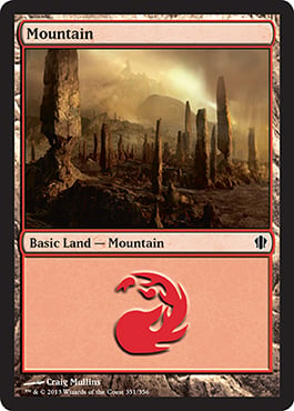 Mountain 2 - Commander 2013 Spoiler