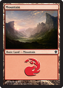 Mountain 3 - Commander 2013 Spoiler