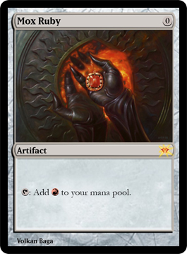 Mox Ruby - Vintage Masters Visual Spoiler