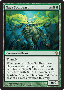 Naya Soulbeast - Commander 2013 Spoiler