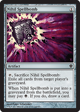 Nihil Spellbomb - Commander 2013 Spoiler