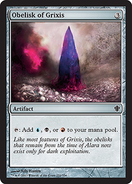 Obelisk of Grixis - Commander 2013 Spoiler